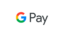 Logo di Google Pay su sfondo bianco, evidenziando il servizio di pagamento digitale sicuro e veloce.