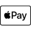 Logo Apple Pay su sfondo bianco, simbolo di pagamento digitale e tecnologia mobile innovativa.